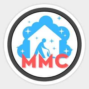 Midwest Magic Cleaning Logo Sticker